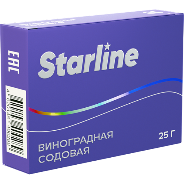 Табак Starline Виноградная содовая 25 гр в Луганске