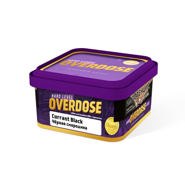 Табак OVERDOSE CURANT BLACK 200 гр в Луганске