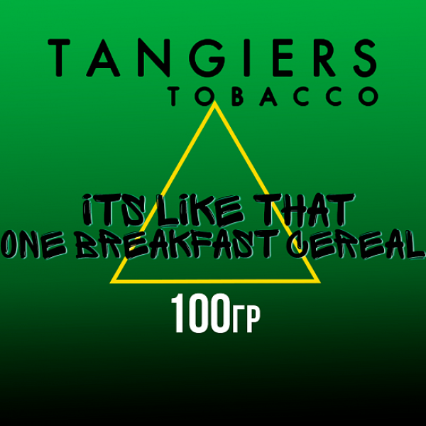 Табак Tangiers BIRQUIQ ITS LIKE THAT ONE BREAKFAST CEREAL 100 гр в Луганске