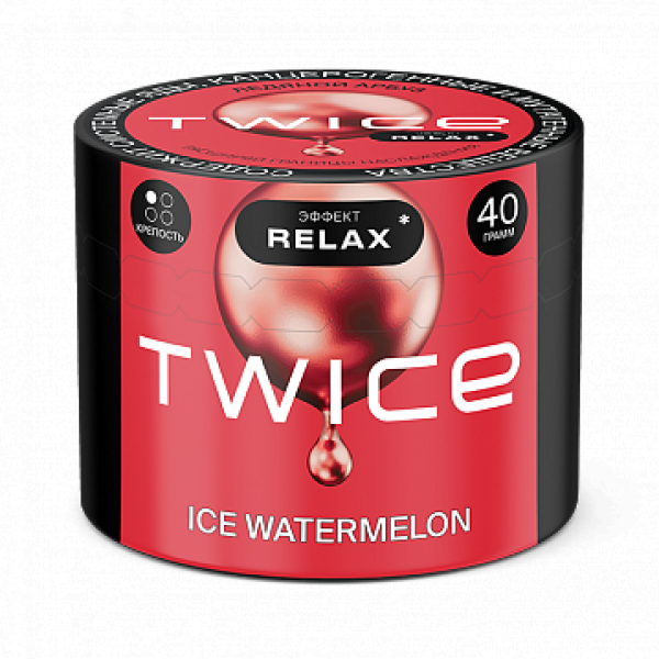 Табак TWICE Ice Watermelon (Ледяной арбуз) 40 гр в Луганске