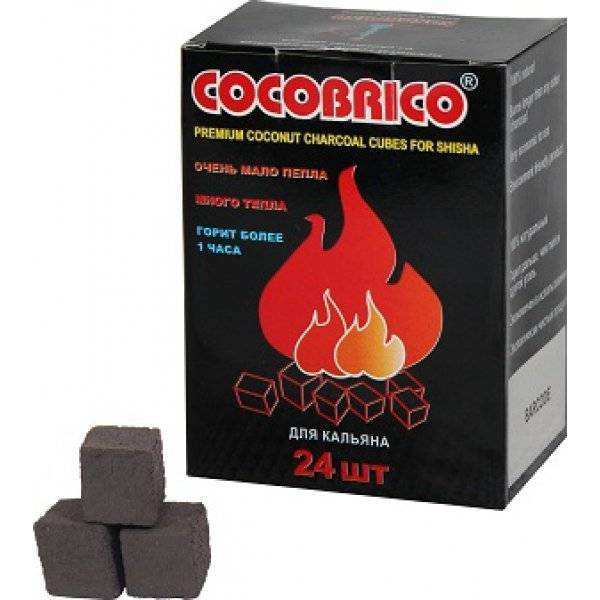 Уголь для кальяна CocoBrico 24 кубика в Луганске