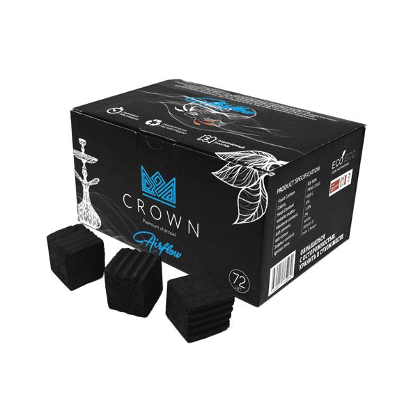 Уголь Crown Airflow Кокосовый 72 Шт (25 Мм) в Луганске