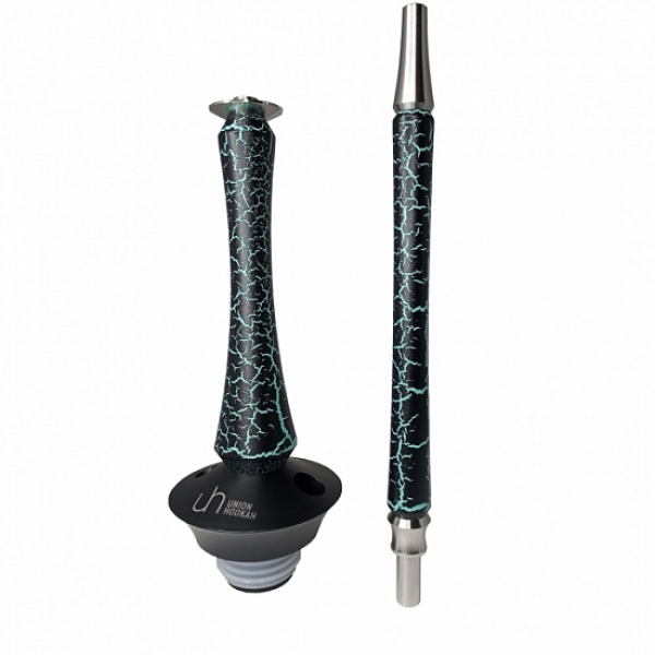 Кальян Union Hookah Sleek Кракле голубой в Луганске