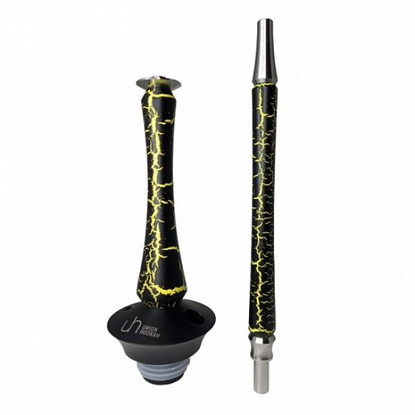 Кальян Union Hookah Sleek Кракле желтый в Луганске