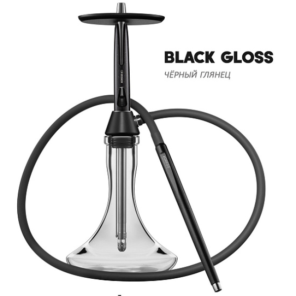 Кальян Koress K3 Black Gloss (Черный, 48 см) в Луганске