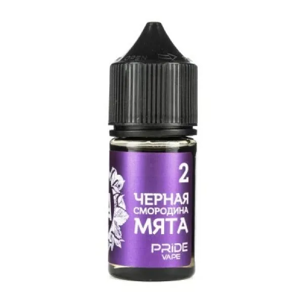 Жидкость Pride Vape Tea Salt Черная смородина мята 30 мл в Луганске