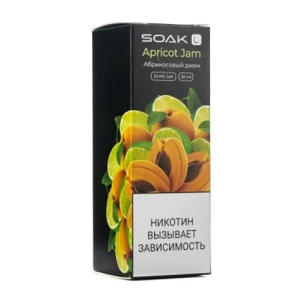 Жидкость SOAK L Apricot Jam 30 мл в Луганске