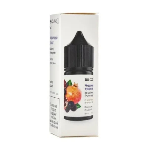 Жидкость SOAK L Blueberry Pomegranate 30 мл в Луганске
