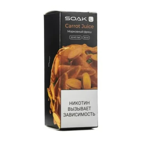 Жидкость SOAK L Carrot Juice 30 мл в Луганске