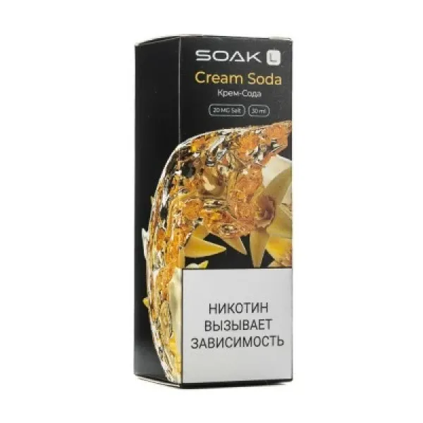 Жидкость SOAK L Cream Soda 30 мл в Луганске