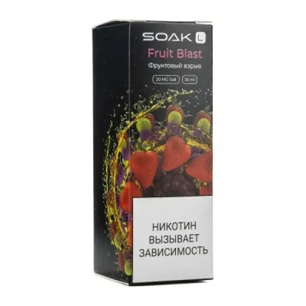 Жидкость SOAK L Fruit Blast 30 мл в Луганске