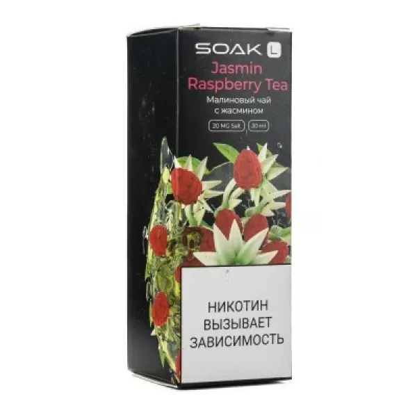 Жидкость SOAK L Jasmin Raspberry Tea 30 мл в Луганске