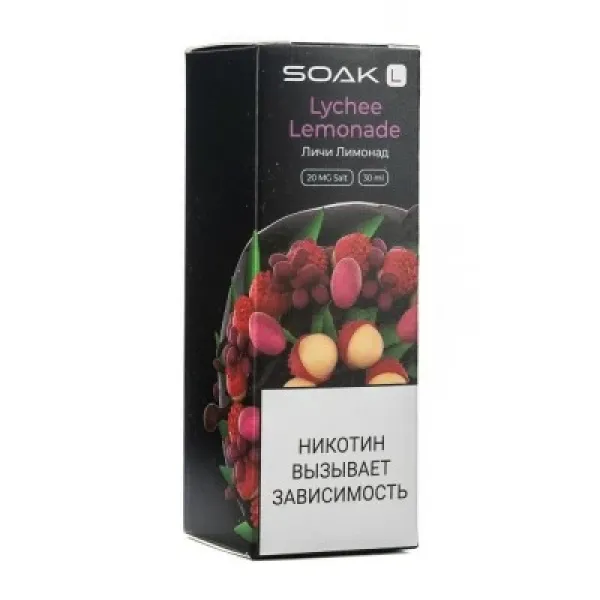 Жидкость SOAK L Lychee Lemonade 30 мл в Луганске