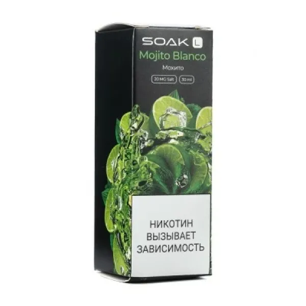 Жидкость SOAK L Mojito Blanco 30 мл в Луганске
