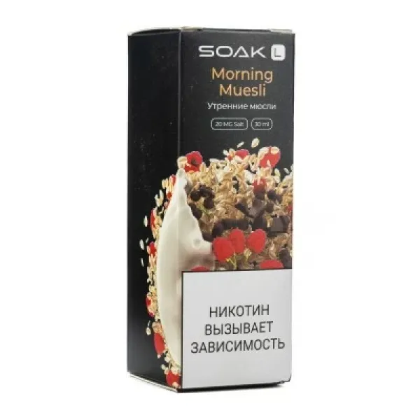 Жидкость SOAK L Morning Muesli 30 мл в Луганске