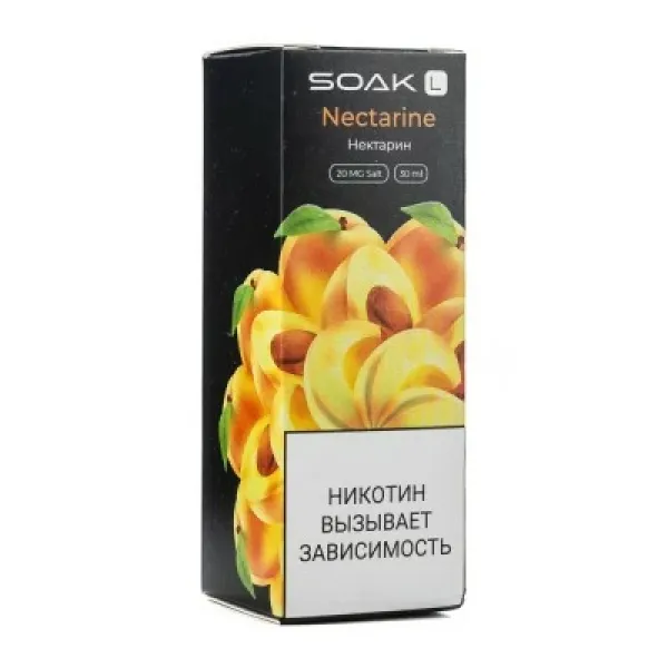 Жидкость SOAK L Nectarine 30 мл в Луганске