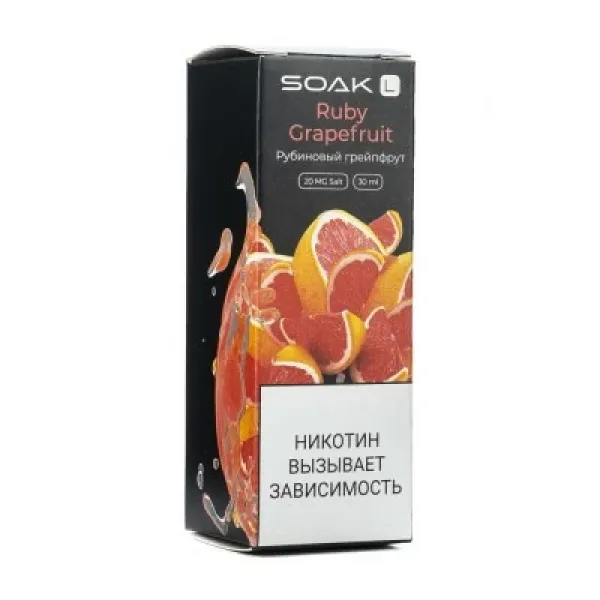 Жидкость SOAK L Ruby Grapefruit 30 мл в Луганске