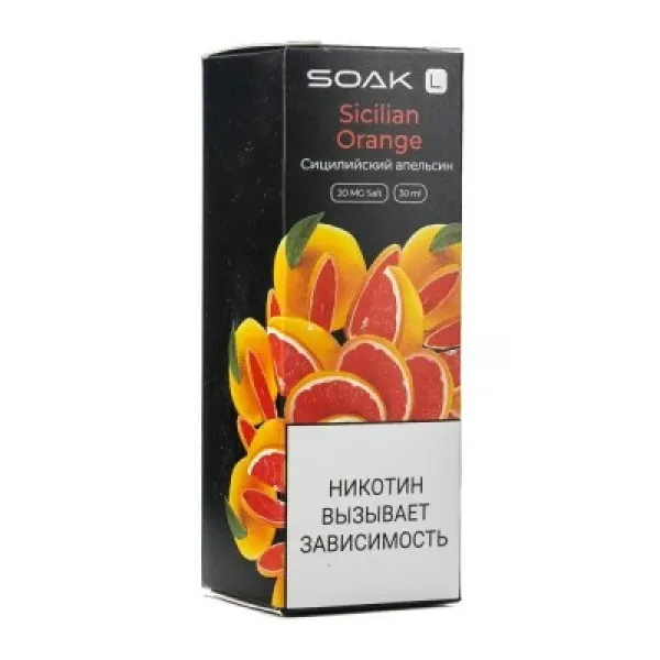 Жидкость SOAK L Sicilian Orange 30 мл в Луганске