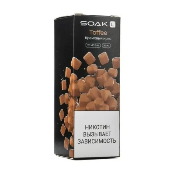 Жидкость SOAK L Toffee 30 мл в Луганске