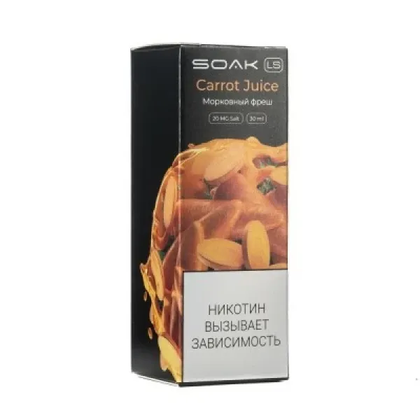 Жидкость SOAK LS Carrot  Juice 30 мл в Луганске