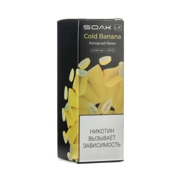 Жидкость SOAK LX Cold Banana 30 мл в Луганске