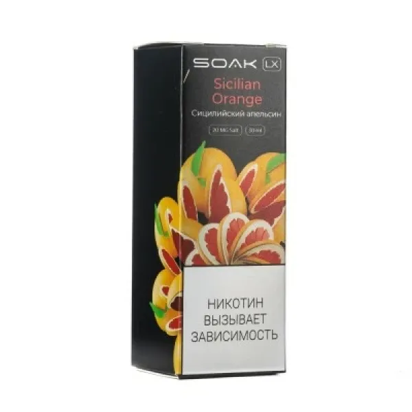 Жидкость SOAK LX Sicilian Orange 30 мл в Луганске