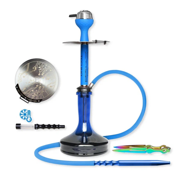 Кальян Seven star TE1 TECHNO Blue 60см в Луганске