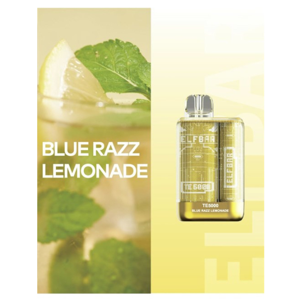 Elfbar TE5000 Blue Razz Lemonade, 5000 тяг в Луганске