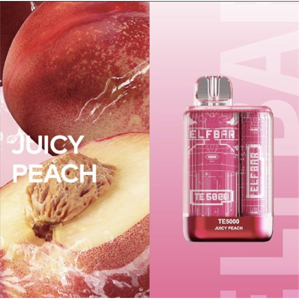 Elfbar TE5000 Juicy Peach, 5000 тяг в Луганске