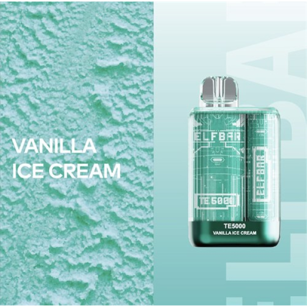 Elfbar TE5000 Vanilla Ice Cream, 5000 тяг в Луганске