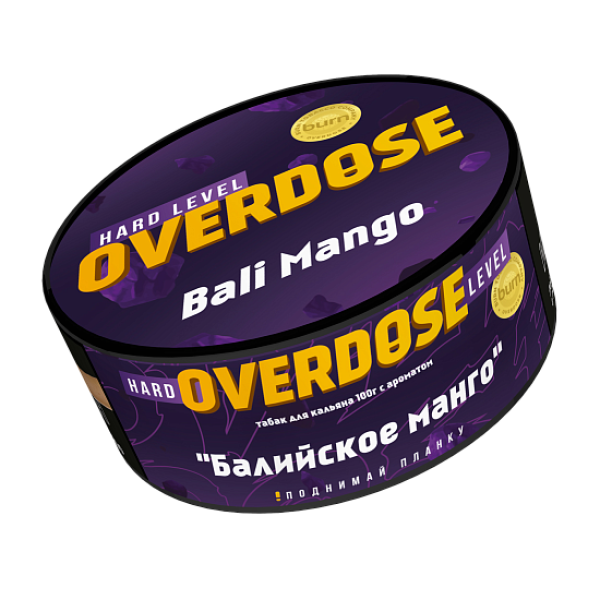 Табак Overdose Bali Mango (Балийское манго) 100 гр в Луганске