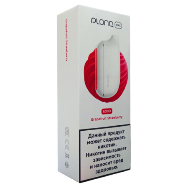 Plonq Max Grapefruit Strawberry 6000 тяг в Луганске