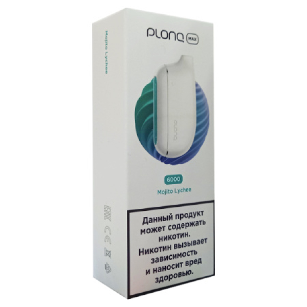 Plonq Max Mojito Lychee 6000 тяг в Луганске