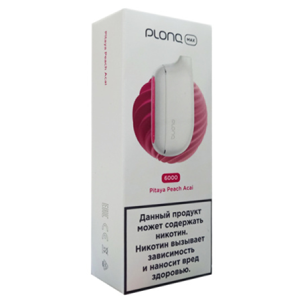 Plonq Max Pitaya Peach Acai 6000 тяг в Луганске
