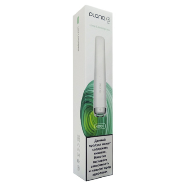 Plonq Plus Pro Lime Lemongrass 4000 тяг в Луганске