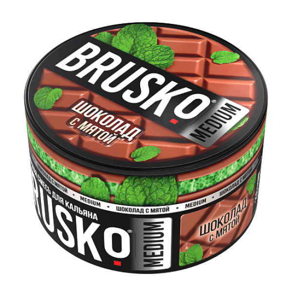 Смесь Brusko Шоколад с мятой 250 гр в Луганске