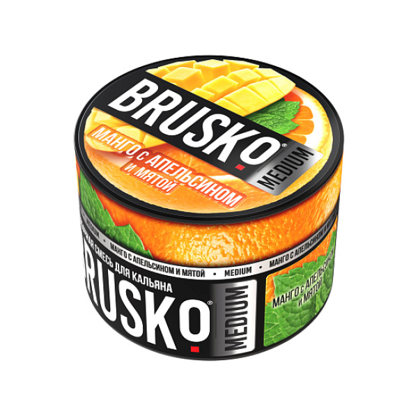 Смесь Brusko Манго с апельсином и мятой 50 гр в Луганске