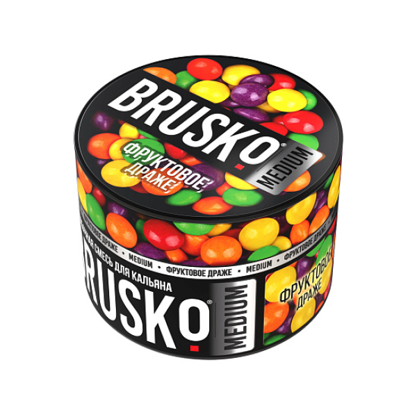 Смесь Brusko Фруктовое драже 50 гр в Луганске