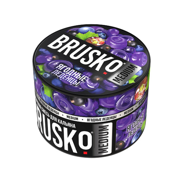 Смесь Brusko Ягодные леденцы 50 гр в Луганске
