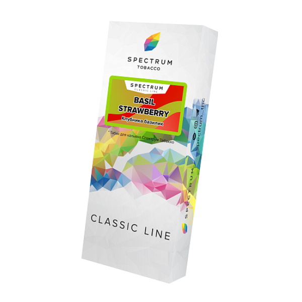 Табак SPECTRUM BASIL STRAWBERRY  100 грамм в Луганске