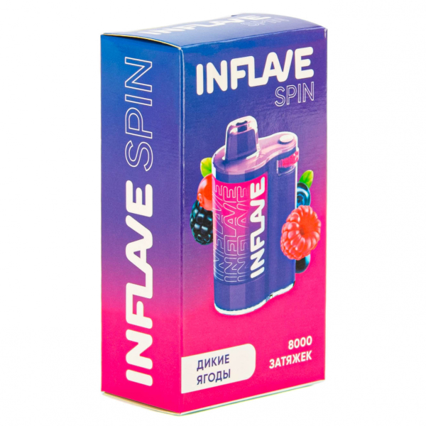 INFLAVE SPIN Дикие ягоды (8000 затяжек) в Луганске