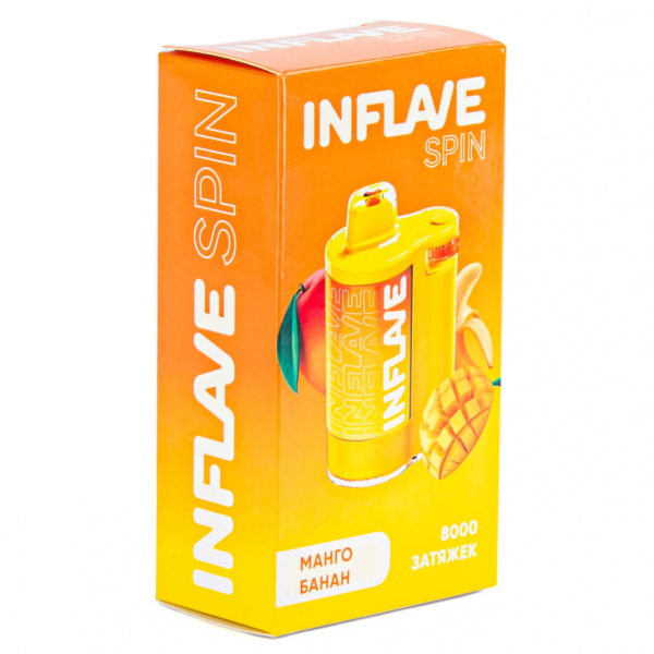 INFLAVE SPIN Манго банан (8000 затяжек) в Луганске