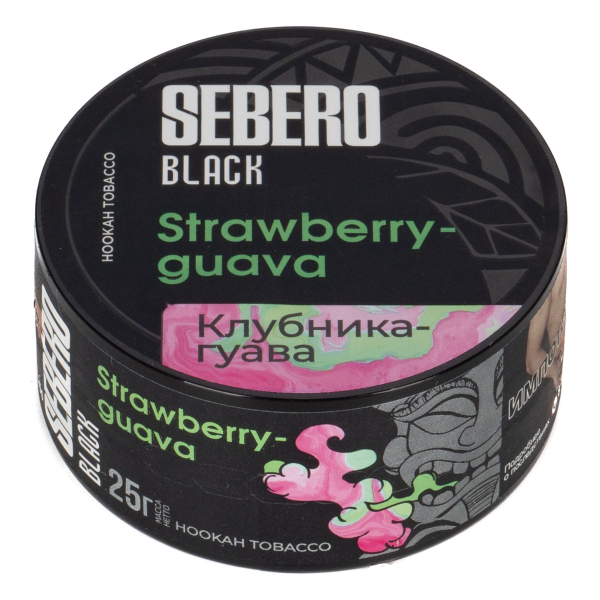 Табак Sebero Black Strawberry Guava  25 грамм в Луганске