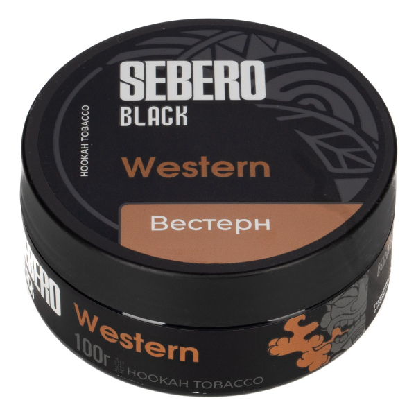 Табак Sebero Black Western  100 грамм в Луганске