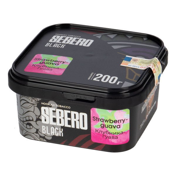 Табак Sebero Black Strawberry Guava  200 грамм в Луганске
