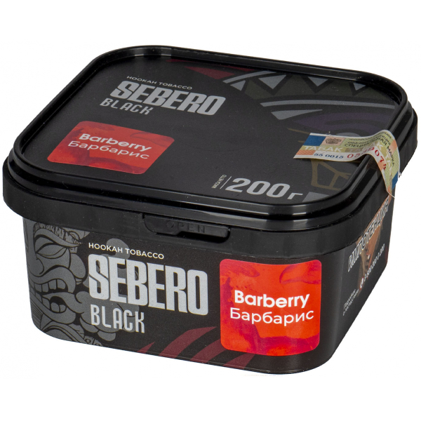 Табак Sebero Black Barberry  200 грамм в Луганске