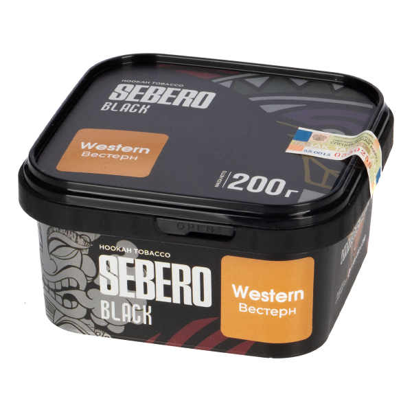 Табак Sebero Black Western  200 грамм в Луганске