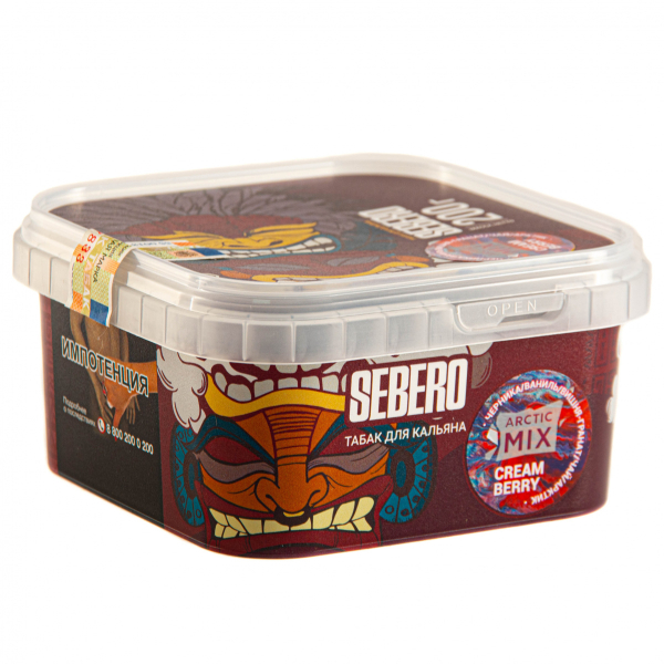 Табак Sebero Arctic Mix Cream berry  200 грамм в Луганске
