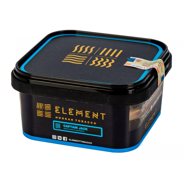 Табак Element ВОДА Captain Jack   200 грамм в Луганске