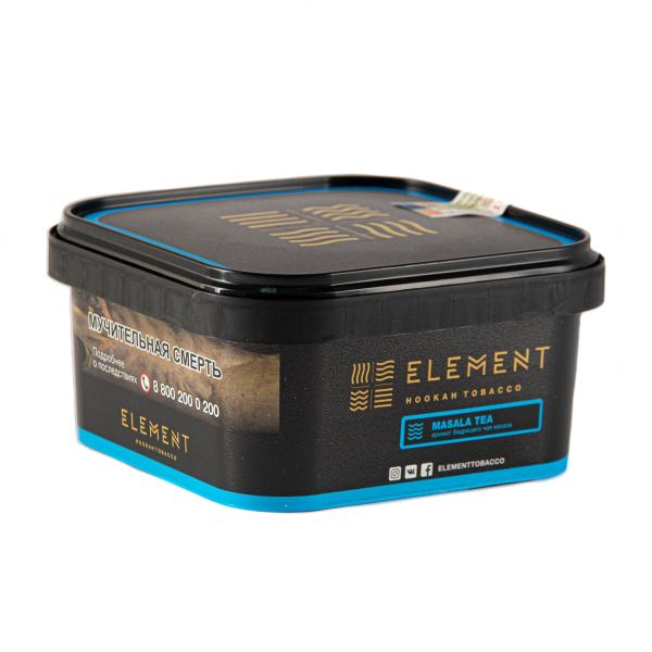 Табак Element ВОДА Masala tea  200 грамм в Луганске